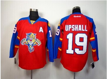 Florida Panthers #19 Scottie Upshall Red Stitched NHL Jersey