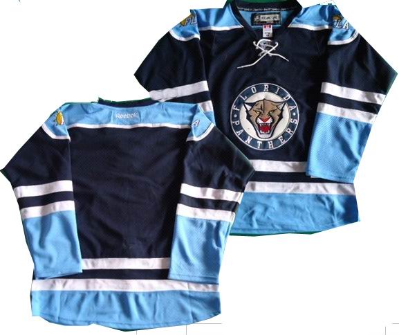 Florida panthers blank BLUE jerseys