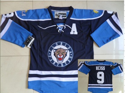 Florida Panthers 9 Stephen Weiss Blue Third Jersey