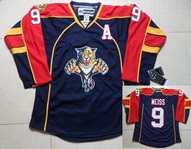 Florida Panthers 9 Stephen Weiss Blue red Jersey