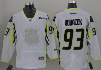 Philadelphia Flyers #93 Jakub Voracek White 2015 All Star Stitched NHL Jersey