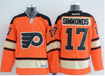 Philadelphia Flyers #17 Wayne Simmonds Orange Alternate Stitched NHL Jersey