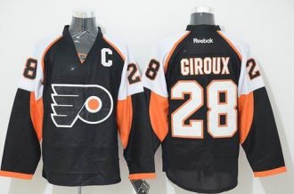 Philadelphia Flyers #28 Claude Giroux Black Stitched NHL Jersey