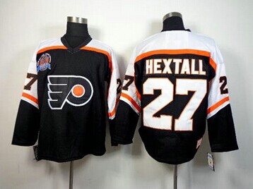 Philadelphia Flyers #27 Ron Hextall Black CCM Throwback Hockey Jersey