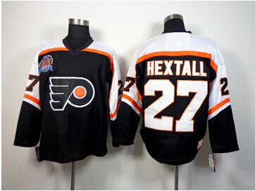 Philadelphia Flyers 27# Hextall Black NHL CCM JERSEYS