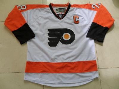 nhl jerseys philadelphia flyers #28 giroux orange(orange number C patch)