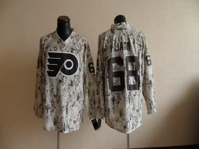 Philadelphia Flyers 68 JAGR Camouflage Jersey