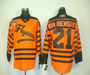 Philadelphia Flyers Jersey 21 James van Riemsdyk orage 2012 Winter Classic Jersey