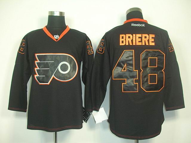 NHL Jerseys Philadelphia Flyers 48# briere black