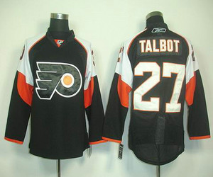 nhl jerseys philadelphia flyers #27 talbot black