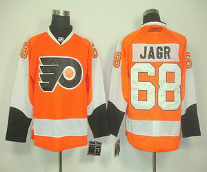 nhl jerseys philadelphia flyers #68 jagr orange