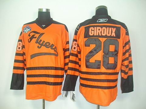 nhl jerseys philadelphia flyers 28 giroux orange 2012 winter classic