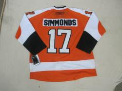 NHL Philadelphia Flyers #17 Simmonds Orange jerseys