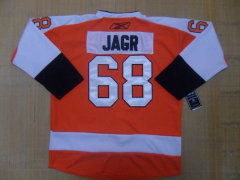 nhl jerseys philadelphia flyers 68 jagr orange