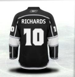 NHL Philadelphia Flyers #10 Mike Richards Black Jerseys