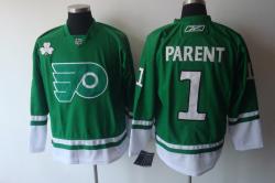 NHL Philadelphia Flyers #1 PARENT Green Jerseys