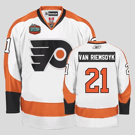 NHL Jerseys Philadelphia Flyers #21 Van Riemsdyk white [winter classic]