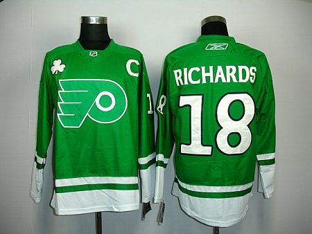 NHL Jerseys Philadelphia Flyers #18 Richards green