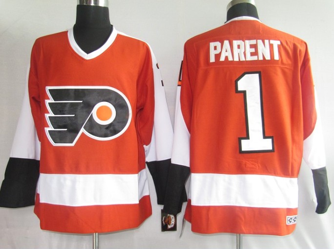 NHL Jerseys Philadelphia Flyers 1# Parent orange