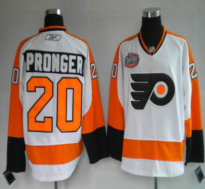 Philadelphia Flyers 20 PRONGER white WINTER CLASSIC