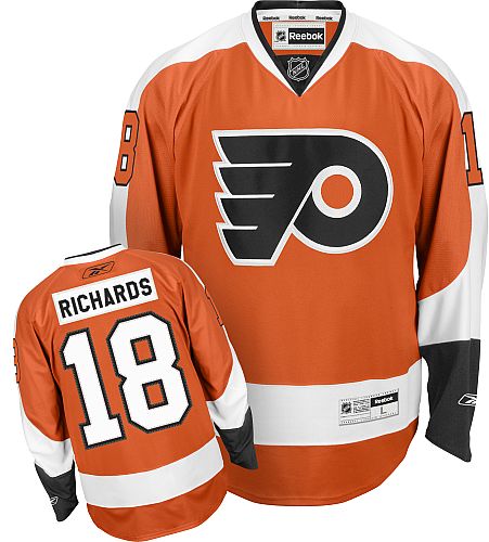 NHL Philadelphia Flyers #18 Mike Premier Third Jersey