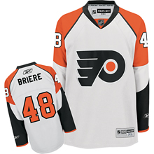 NHL Philadelphia Flyers #48 Daniel Briere Premier Road Jersey