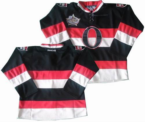 Ottawa Senators blank black jerseys