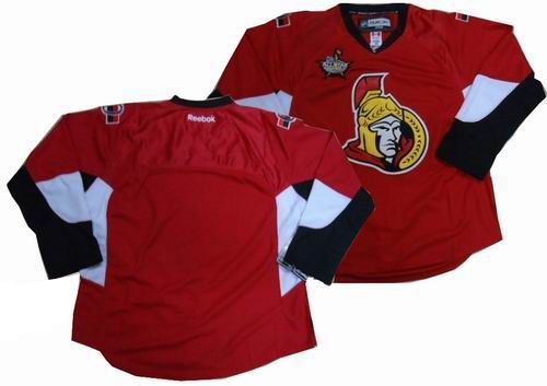 Ottawa Senators blank red Jersey