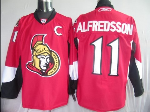 Ottawa Senators 11 Alfredsson Red Jerseys