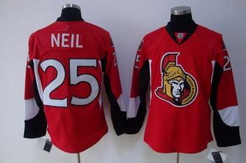 Ottawa Senators jerseys 25 NEIL red Jersey