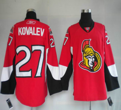 Ottawa Senators 27# KOVALEV red Jerseys