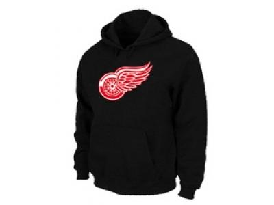 NHL Detroit Red Wings Big & Tall Logo Pullover Hoodie Black