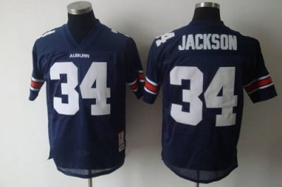 tigers #34 bo jackson blue embroidered ncaa jersey