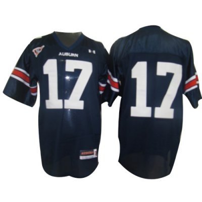 tigers #17 blue embroidered ncaa jersey