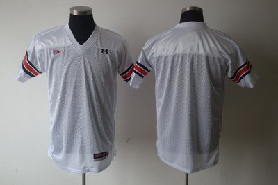 ncaa auburn tigers bkank white jersey