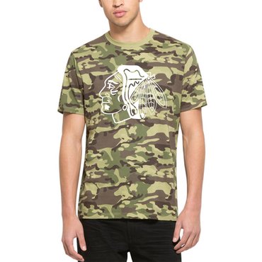 Chicago Blackhawks '47 Alpha T-Shirt Camo