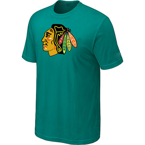 NHL Chicago Blackhawks Big & Tall Logo Green T-Shirt