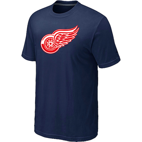 NHL Detroit Red Wings Big & Tall Logo D.Blue T-Shirt