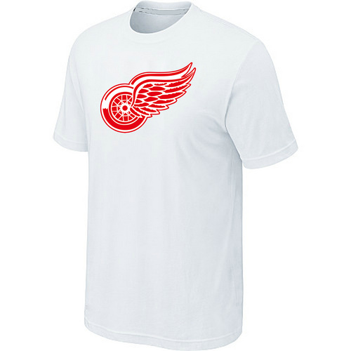 NHL Detroit Red Wings Big & Tall Logo White T-Shirt