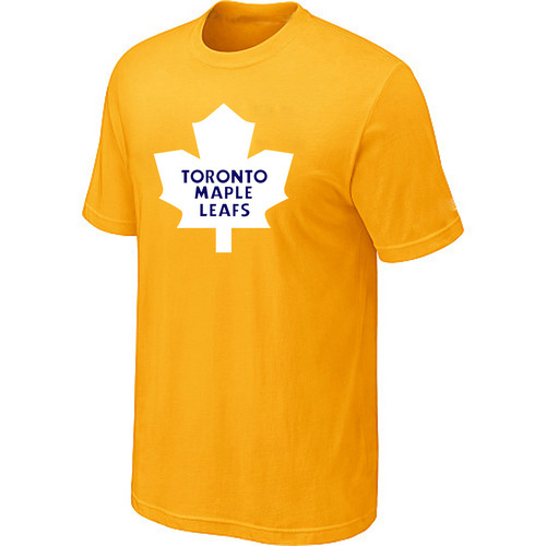 NHL Toronto Maple Leafs Big & Tall Logo Yellow T-Shirt