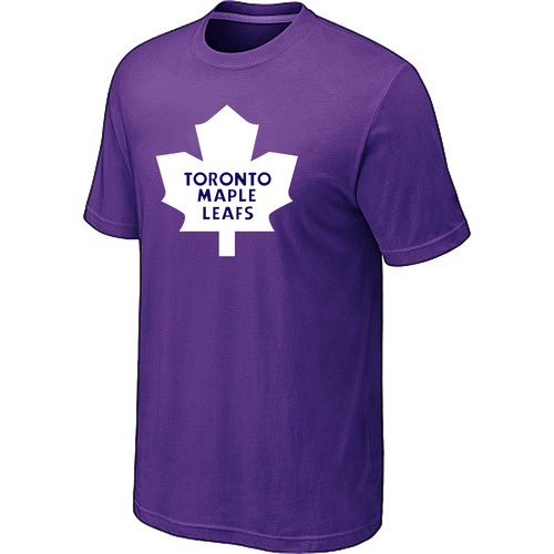 NHL Toronto Maple Leafs Big & Tall Logo Purple T-Shirt