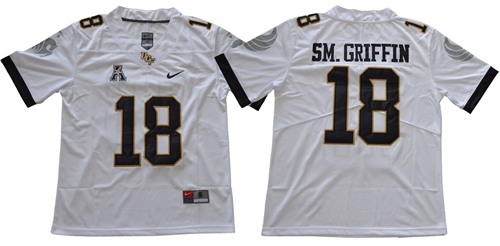 Knights #18 Shaquem Griffin White Limited Stitched NCAA Jersey$49.00$22.50