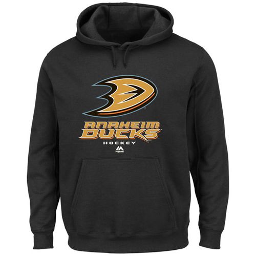 Anaheim Ducks Critical Victory VIII Pullover Hoodie Black