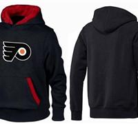 Philadelphia Flyers Pullover Hoodie Black & Red