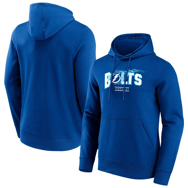 Men's Tampa Bay Lightning Royal Hometown Graphic Hoodies