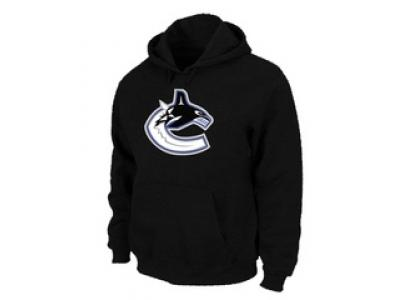 NHL Vancouver Canucks Orange Big & Tall Logo Pullover Hoodie Black