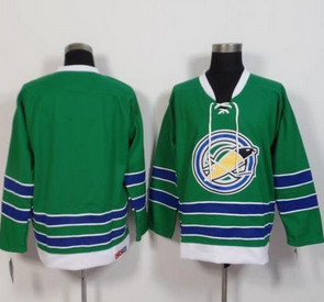 Oakland Seals Blank Green CCM Throwback Stitched NHL Jersey