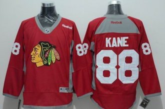 Chicago Blackhawks #88 Patrick Kane Red Practice Stitched NHL Jersey