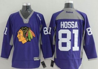 Chicago Blackhawks #81 Marian Hossa Purple Hockey Fights Cancer Stitched NHL Jersey