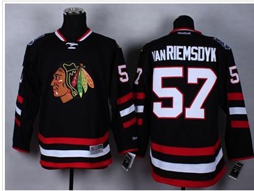 Chicago Blackhawks #57 Trevor Van Riemsdyk Black 2014 Stadium Series Stitched NHL Jersey